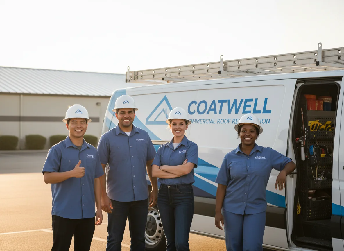 Commercial roof coating company in Lowell, NC